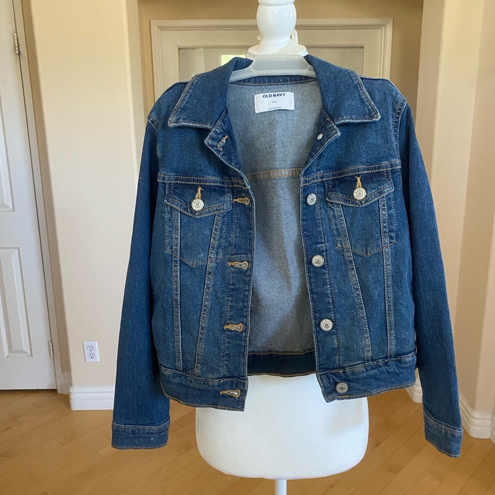 Old Navy Kids Classic Blue Jean Jacket Timeless Design